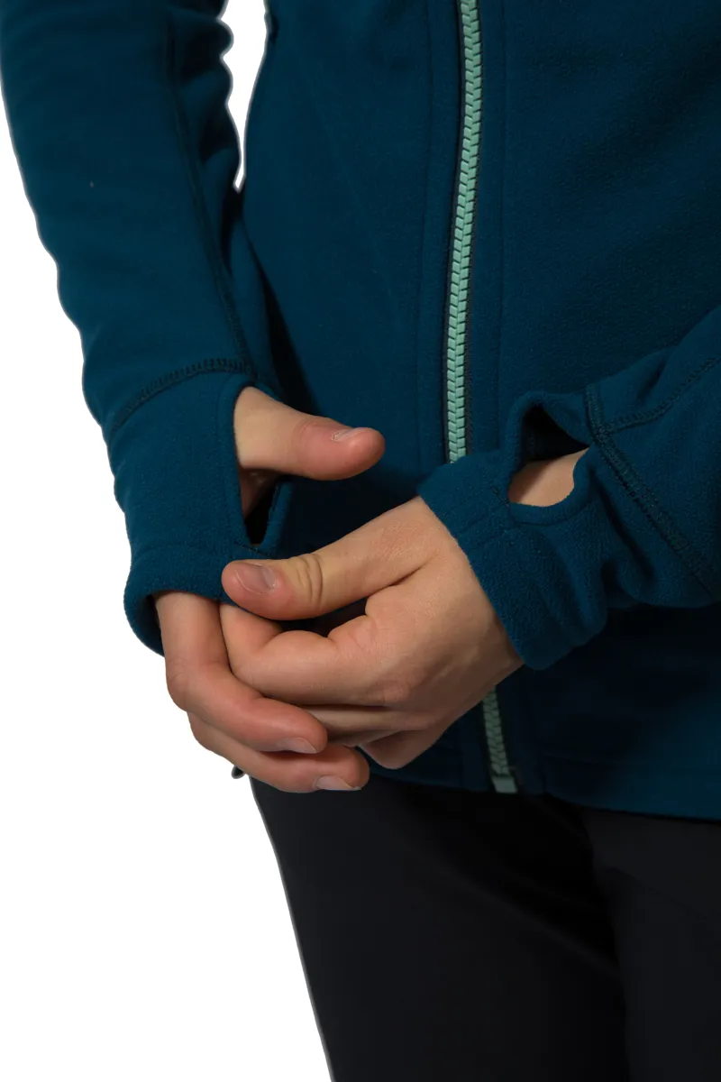 Montane Womens Lyra Fleece Hoodie - Narwhal Blue-9